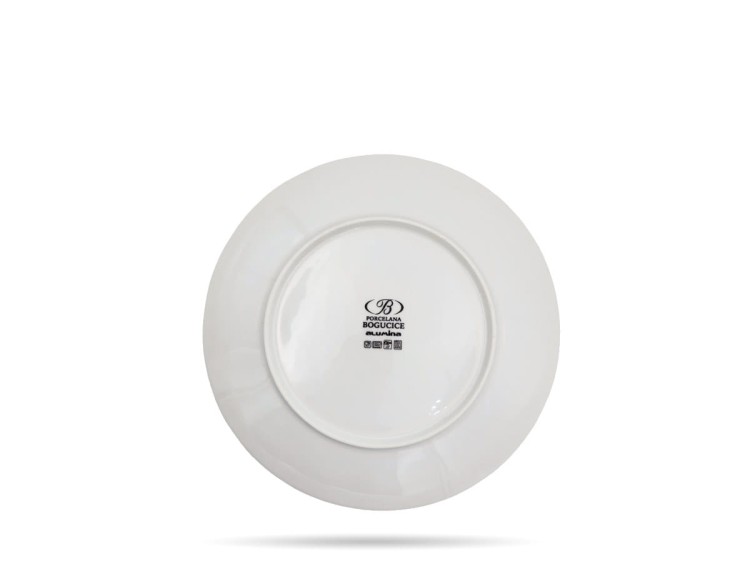 Talerz deserowy 22 cm Nostalgia White BOGUCICE