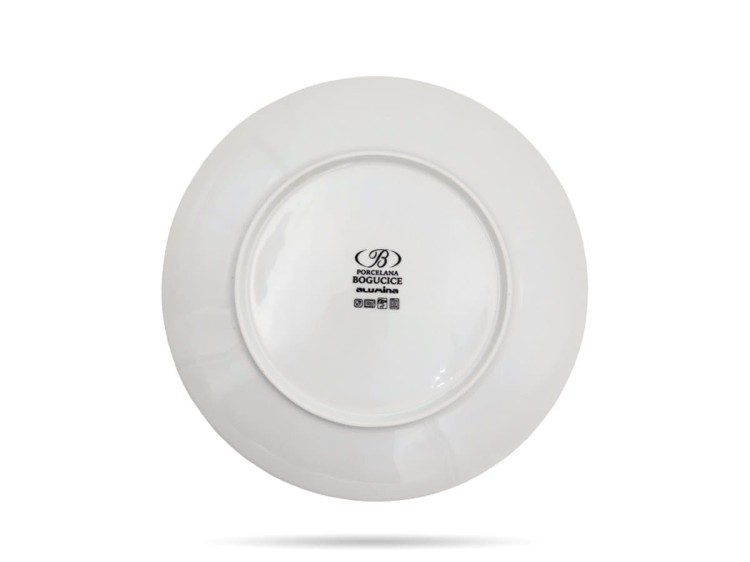 Talerz płytki 28 cm Nostalgia White Alumina PORCELANA BOGUCICE