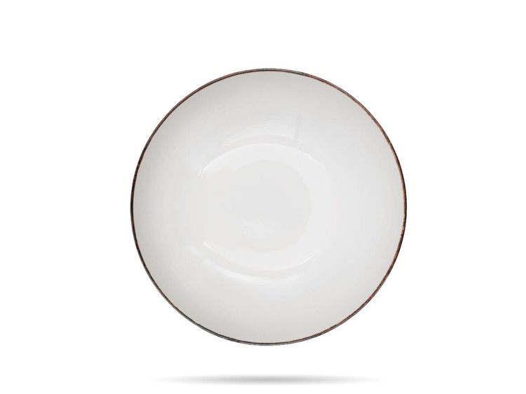 Salaterka 23,5 cm Nostalgia White Alumina BOGUCICE