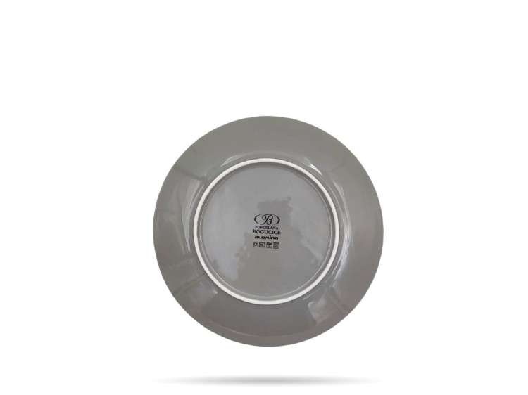 Talerz deserowy 22 cm Cottage Grey BOGUCICE