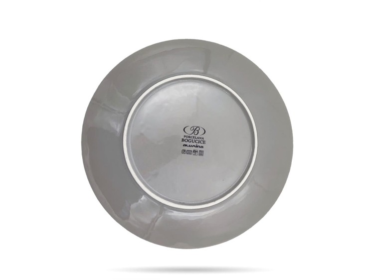 Talerz płytki 28 cm Cottage Grey Alumina PORCELANA BOGUCICE