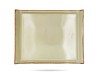 Talerz do steków Sun 32 x 26 cm żółty talerz płytki porcelana Seasons PORLAND