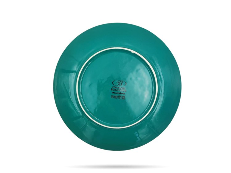 Talerz płytki 28 cm Nostalgia Emerald Alumina PORCELANA BOGUCICE