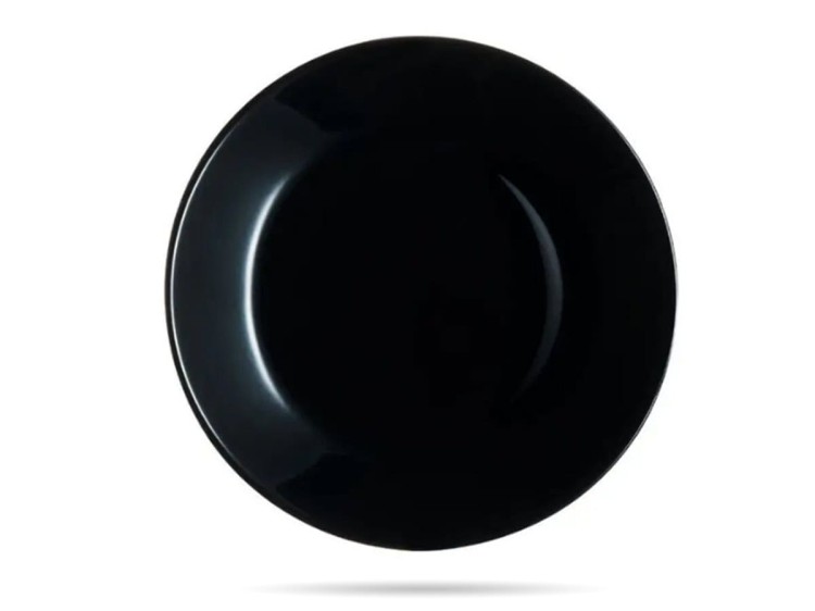 Talerz obiadowy 25 cm czarny Zelie ARCOPAL