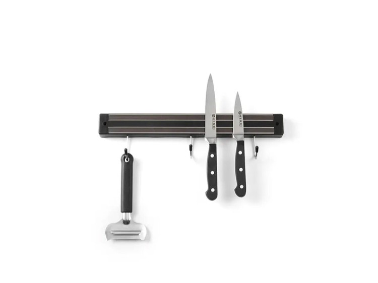 Listwa magnetyczna z haczykami 45 cm HENDI