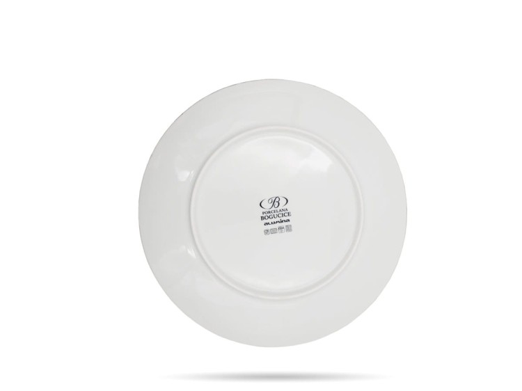 Talerz płytki 28 cm Cottage White Alumina PORCELANA BOGUCICE