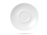 Biały spodek 14 cm porcelana hotelowa White CHURCHILL