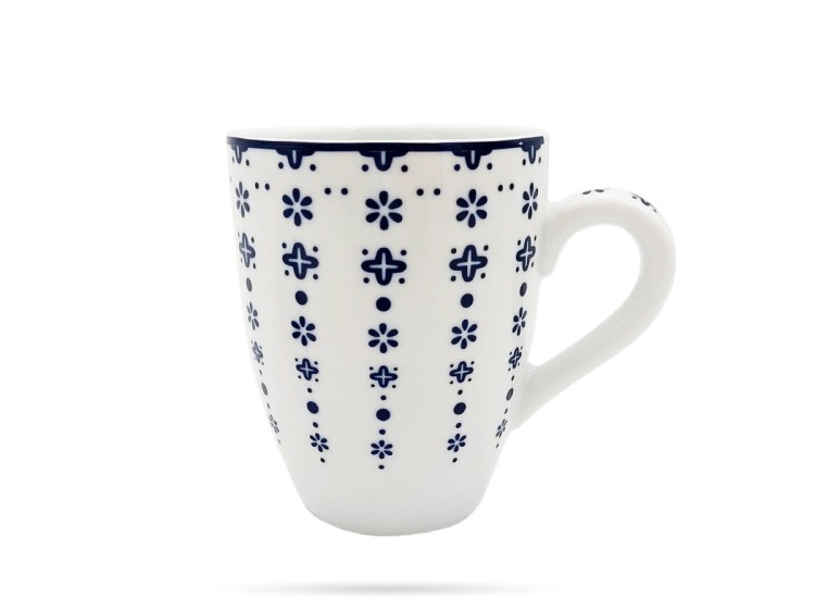 Porcelanowy kubek z zaparzaczem Flisty BOGUCICE