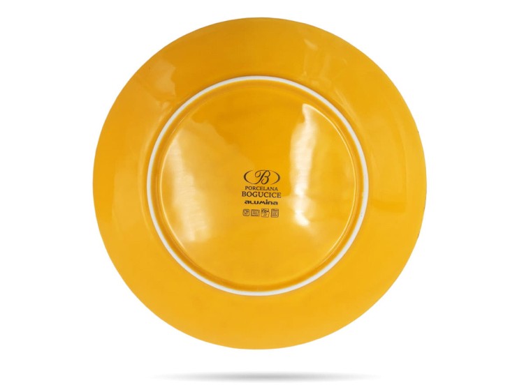 Talerz płytki 28 cm Cottage Yellow Alumina PORCELANA BOGUCICE