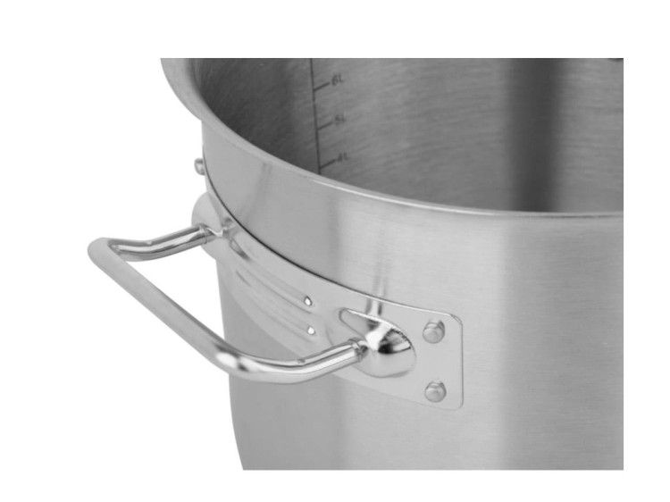 Garnek gastronomiczny z pokrywą 32 L 40x26 cm YATO