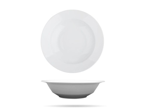 Duża salaterka 23 cm porcelana KASZUB HEL LUBIANA