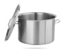 Garnek gastronomiczny niski z pokrywą 14 L YATO