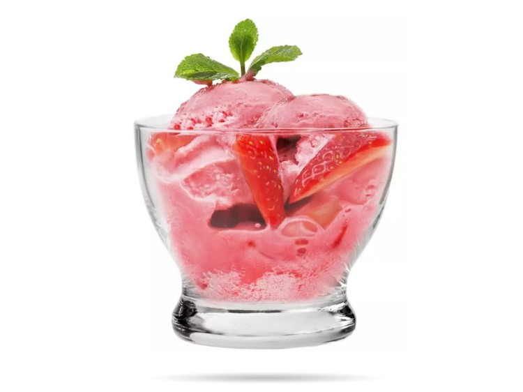 Pucharki do lodów i deserów 290 ml zestaw 6 szt Pure KROSNO