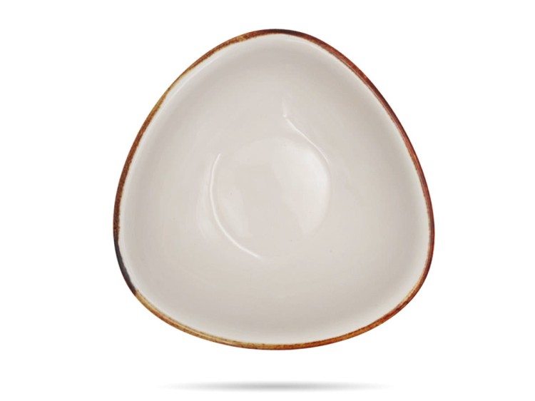 Salaterka 16 cm Delta Rustic Krem KERA CERAMIKA