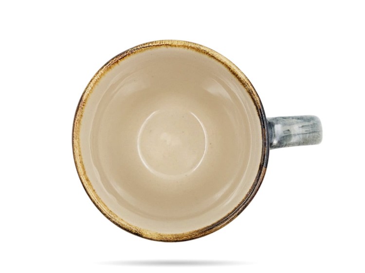 Kubek Bel 300 ml Rustic Szary KERA CERAMIKA