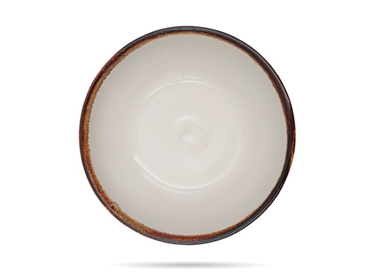Salaterka 16 cm Still Rustic Krem KERA CERAMIKA