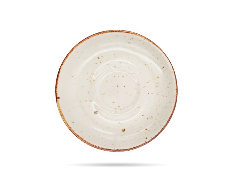 Filiżanka espresso Bel 100 ml Krem filiżanka ze spodkiem KERA CERAMIKA