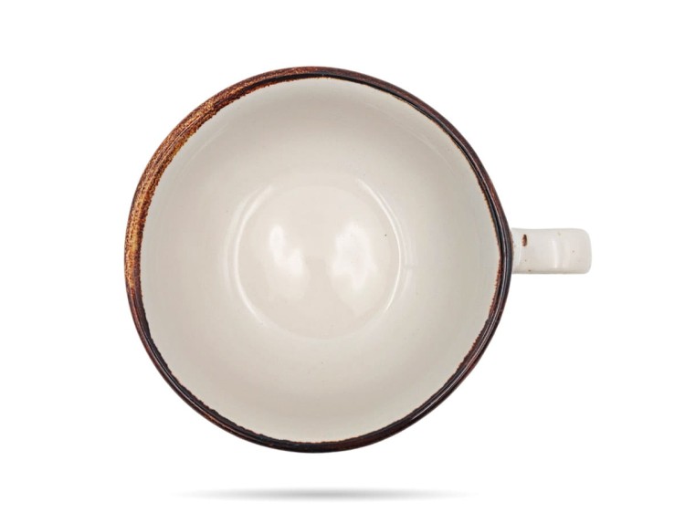 Filiżanka Jumbo 300 ml Rustic Krem KERA CERAMIKA