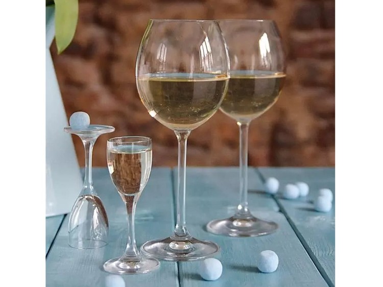 Kieliszki do wódki na stopie Mixology 35 ml zestaw 6 szt KROSNO