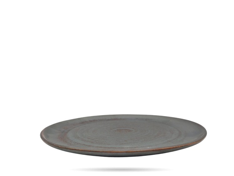 Talerz płytki 24 cm Still Hematyt KERA CERAMIKA