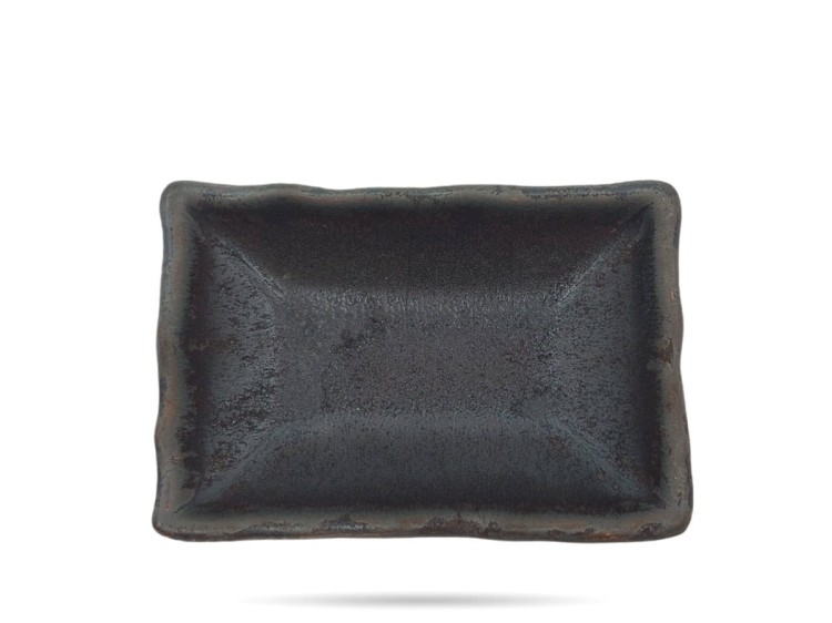 Naczynie na dipy 9x6 cm Moku Hematyt KERA CERAMIKA