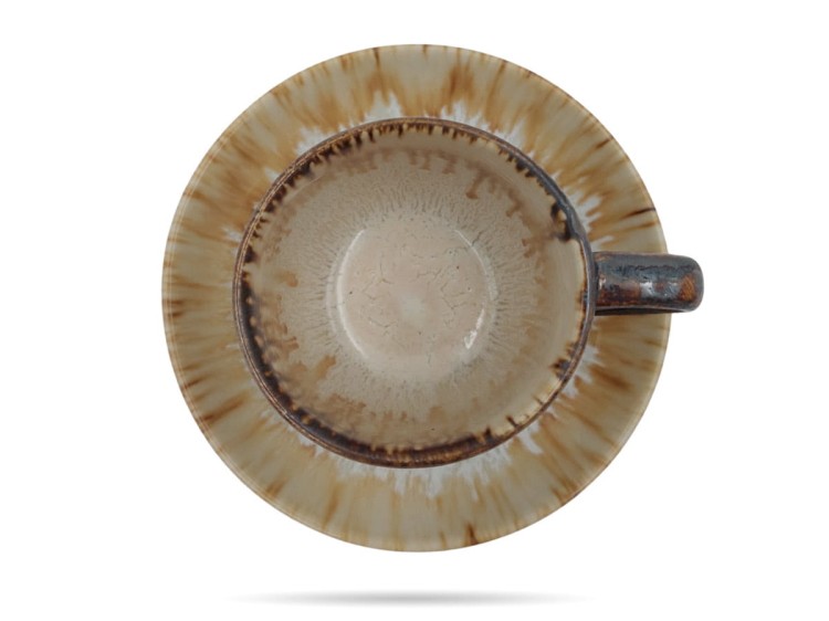 Filiżanka espresso 100 ml Dolomit filiżanka ze spodkiem KERA CERAMIKA