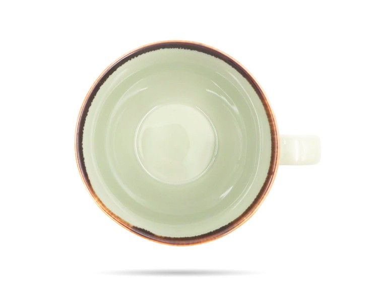 Kubek porcelana 500 ml Rustic Miętowy ALUMINA PORCELANA BOGUCICE