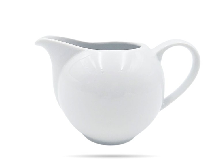 Dzbanek do mleka 300 ml biała porcelana mlecznik Venus LUBIANA