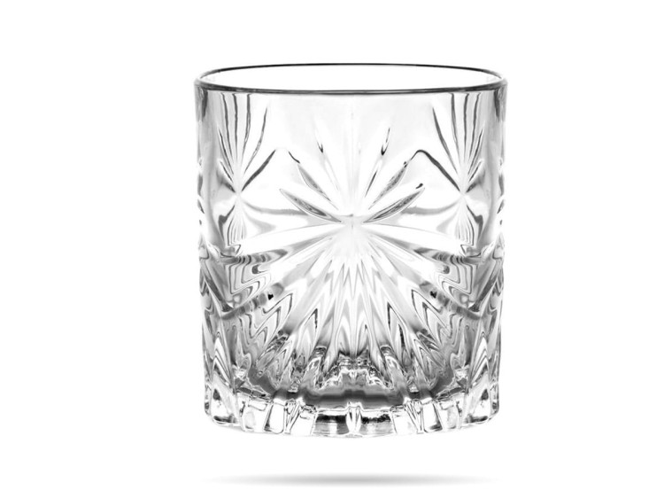 2 x Szklanka do whisky Fiore Tuba 320 ml szkło kryształowe prezent BOHEMIA
