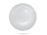 Filiżanka ze spodkiem 350 ml Beata Dorota biała porcelana LUBIANA