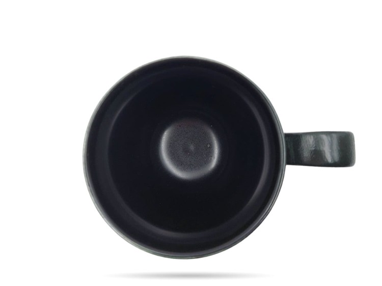 Kubek do kawy herbaty 400 ml Terrea Black Alumina PORCELANA BOGUCICE