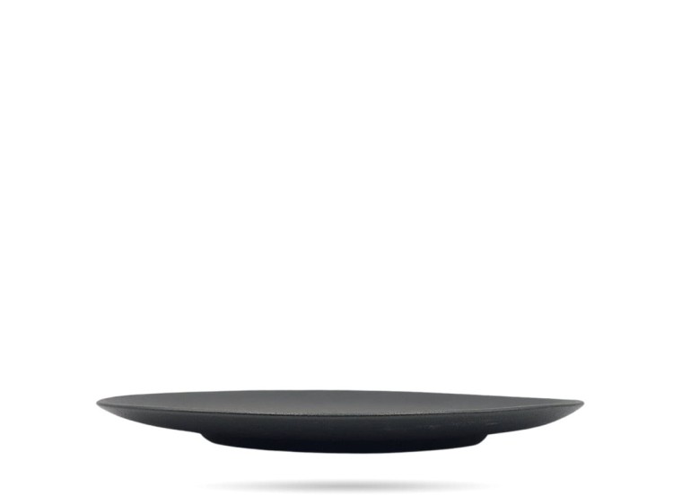 Talerz obiadowy 27,5 cm Terrea Black Alumina PORCELANA BOGUCICE