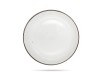 Talerz deserowy 22 cm Rustic Snow biały Alumina PORCELANA BOGUCICE