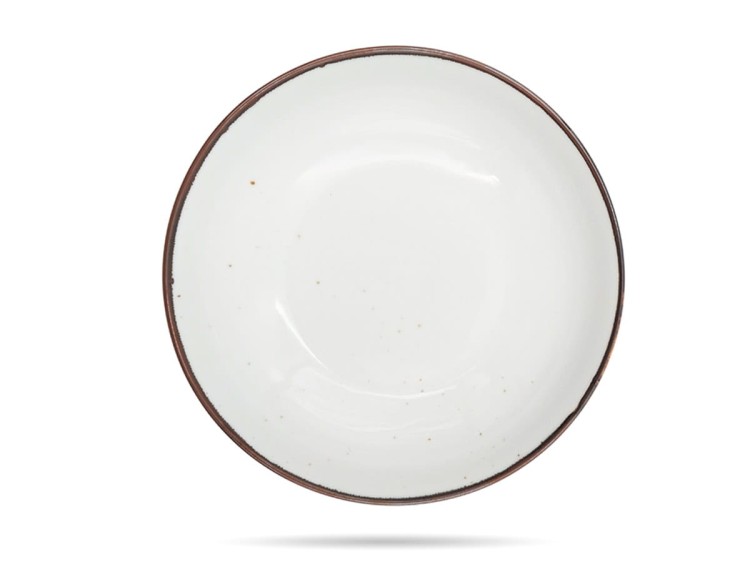 Talerz głęboki coup 20 cm Rustic Snow biały Alumina PORCELANA BOGUCICE