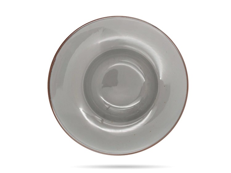 Talerz głęboki pasta 27,5 cm Rustic Gray szary Alumina PORCELANA BOGUCIC