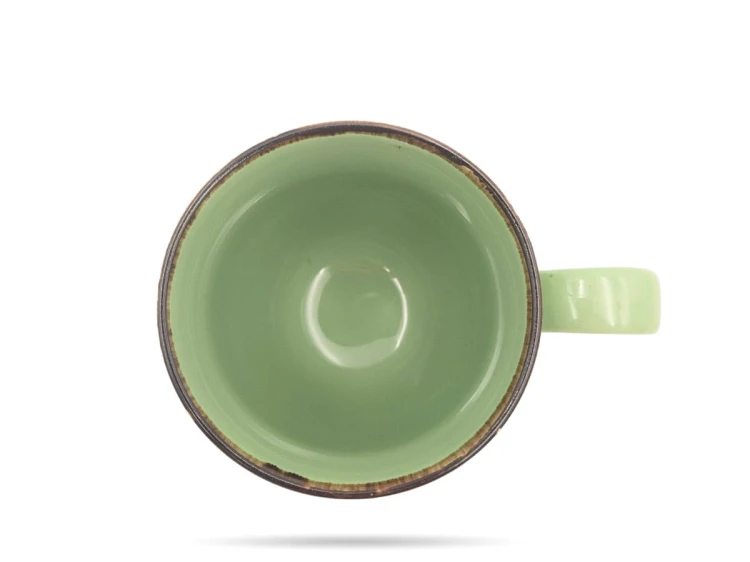 Kubek porcelana 400 ml zielony Cottage Green Alumina PORCELANA BOGUCICE