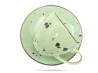 Filiżanka ze spodkiem 300 ml zielona Cottage Green PORCELANA BOGUCICE