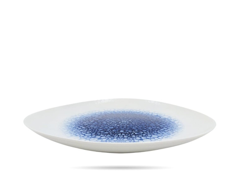 Talerz trójkątny talerz deserowy Serenity 21 cm porcelana FINE DINE