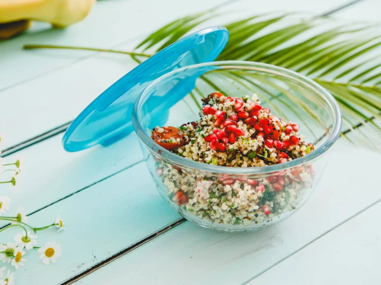 Salaterka z pokrywką Cook & Enjoy 17 cm 1,1 L szkło żaroodporne PYREX