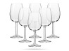 Kieliszki do wina Pure 350 ml zestaw 6 szt wino czerwone KROSNO