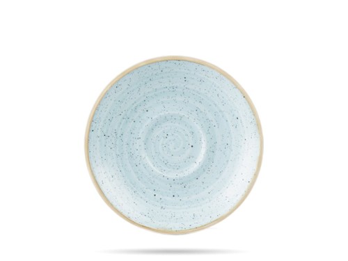 Spodek do filiżanki espresso 11,8 cm Duck Egg Blue porcelana CHURCHILL