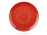 Talerz obiadowy 28,8 cm czerwony Berry Red Stonecast porcelana CHURCHILL