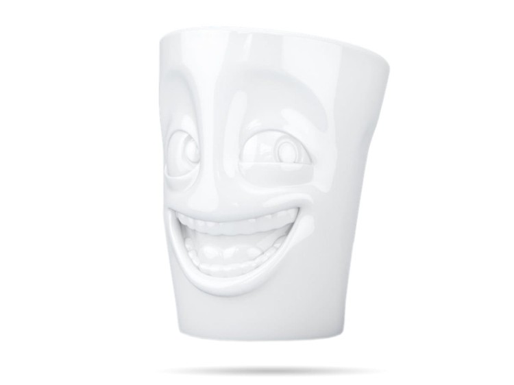 Wesoły kubek 350 ml Joking porcelana prezent Tassen 58PRODUCTS