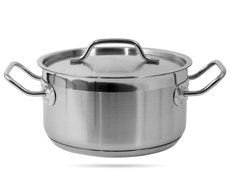 Garnek gastronomiczny niski z pokrywą 3,3 L YATO