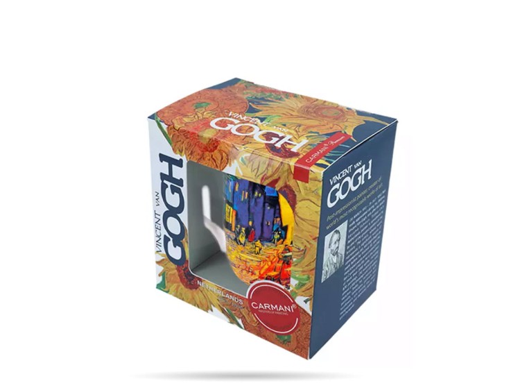 Kubek 400ml Van Gogh "Taras kawiarni nocą" CARMANI