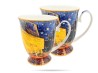Kubki w sercu Van Gogh Tarasy 300 ml 2 szt porcelana na prezent CARMANI