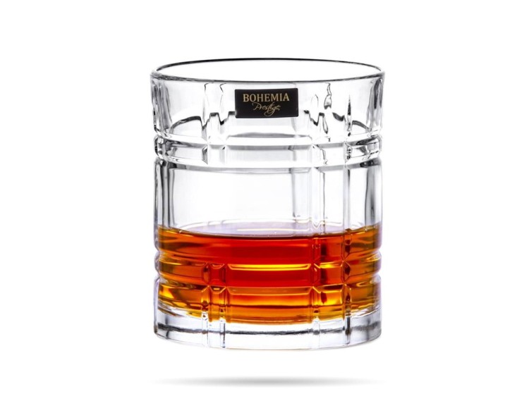 6 x Szklanka do whisky Sempre 340 ml szkło kryształowe prezent BOHEMIA