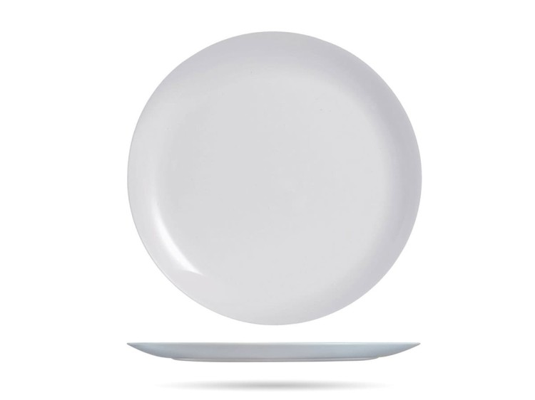 Talerz obiadowy 25 cm szary Granit Diwali LUMINARC