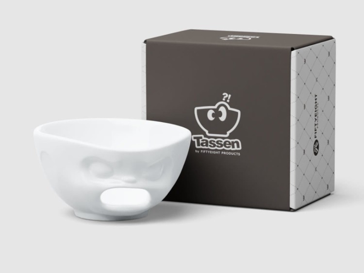 Duża salaterka 1L z otworem porcelana prezent Tassen 58PRODUCTS