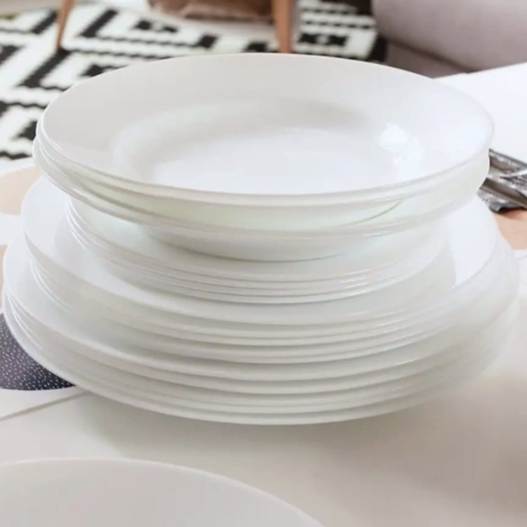 Talerz obiadowy 26,5 cm biały Every Day LUMINARC